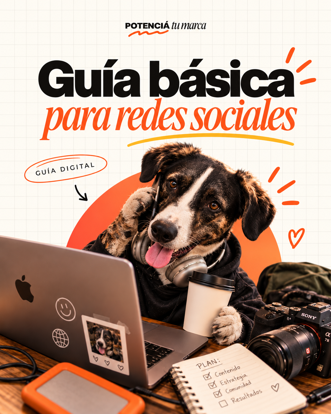 Portada Guía básica para redes sociales